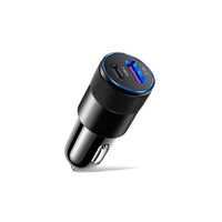 Adaptateur USB charge rapide pour allume-cigare USB-C et USB-A 15W