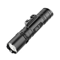 GL3 2100 Lumens - Lampe Tactique Rechargeable avec support M-LOK et interrupteur TRC1