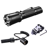 Kit Klarus XT11GT PRO V2 3300 Lumens avec support rail et interrupteur déporté